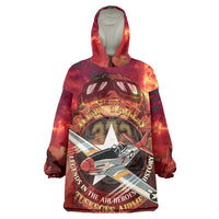 Red Tails Tuskegee Airmen Wearable Blanket Hoodie Honoring The Legend