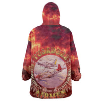 Red Tails Tuskegee Airmen Wearable Blanket Hoodie Honoring The Legend