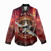 Red Tails Tuskegee Airmen Women Casual Shirt Honoring The Legend