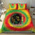 Juneteenth Freedom Day Bedding Set Reggae Tie Dye Style