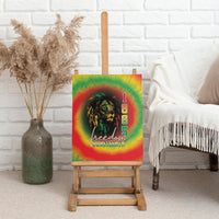 Juneteenth Freedom Day Canvas Wall Art Reggae Tie Dye Style LT05 - Wonder Print Shop
