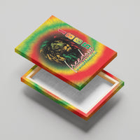 Juneteenth Freedom Day Canvas Wall Art Reggae Tie Dye Style LT05 - Wonder Print Shop
