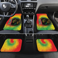 Juneteenth Freedom Day Car Mats Reggae Tie Dye Style LT05 - Wonder Print Shop