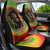 Juneteenth Freedom Day Car Seat Cover Reggae Tie Dye Style LT05 - Wonder Print Shop