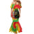 Juneteenth Freedom Day Family Matching Mermaid Dress and Hawaiian Shirt Reggae Tie Dye Style LT05 - Wonder Print Shop