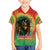 Juneteenth Freedom Day Family Matching Off Shoulder Maxi Dress and Hawaiian Shirt Reggae Tie Dye Style LT05 - Wonder Print Shop