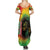 Juneteenth Freedom Day Family Matching Summer Maxi Dress and Hawaiian Shirt Reggae Tie Dye Style LT05 - Wonder Print Shop