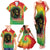 Juneteenth Freedom Day Family Matching Tank Maxi Dress and Hawaiian Shirt Reggae Tie Dye Style LT05 - Wonder Print Shop