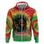 Juneteenth Freedom Day Hoodie Reggae Tie Dye Style LT05 - Wonder Print Shop
