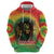 Juneteenth Freedom Day Hoodie Reggae Tie Dye Style LT05 - Wonder Print Shop