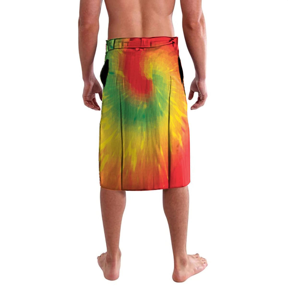 Juneteenth Freedom Day Lavalava Reggae Tie Dye Style LT05 - Wonder Print Shop