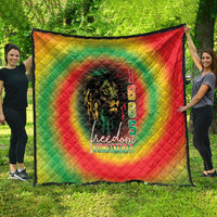 Juneteenth Freedom Day Quilt Reggae Tie Dye Style LT05 - Wonder Print Shop