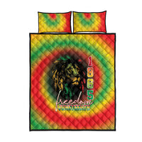Juneteenth Freedom Day Quilt Bed Set Reggae Tie Dye Style LT05 - Wonder Print Shop