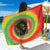 Juneteenth Freedom Day Sarong Reggae Tie Dye Style