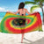 Juneteenth Freedom Day Sarong Reggae Tie Dye Style