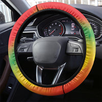 Juneteenth Freedom Day Steering Wheel Cover Reggae Tie Dye Style LT05 - Wonder Print Shop