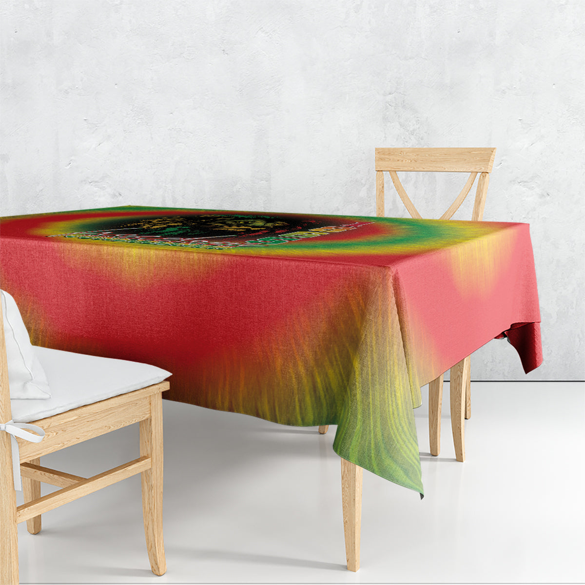 Juneteenth Freedom Day Tablecloth Reggae Tie Dye Style LT05 - Wonder Print Shop