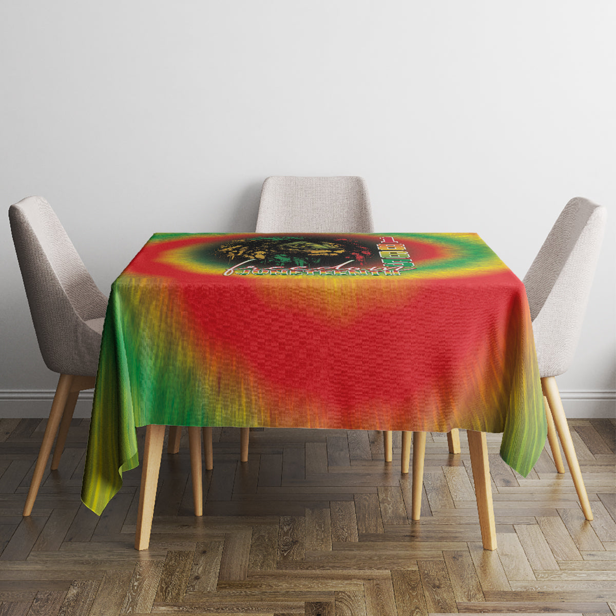 Juneteenth Freedom Day Tablecloth Reggae Tie Dye Style LT05 - Wonder Print Shop