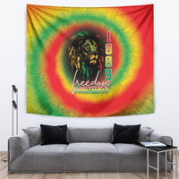 Juneteenth Freedom Day Tapestry Reggae Tie Dye Style LT05 - Wonder Print Shop