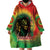Juneteenth Freedom Day Wearable Blanket Hoodie Reggae Tie Dye Style LT05 - Wonder Print Shop