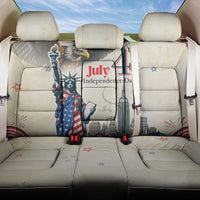 United States Independence Day Back Car Seat Cover Freedom 4th Of July Beige Version LT05 - Wonder Print Shop