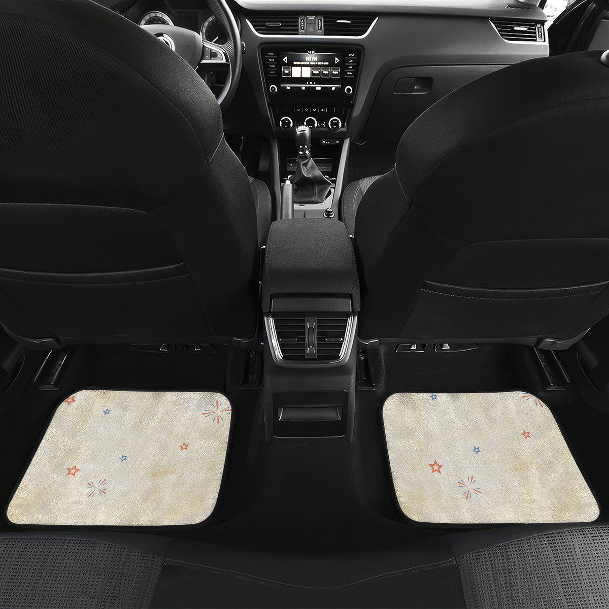 United States Independence Day Car Mats Freedom 4th Of July Beige Version LT05 - Wonder Print Shop