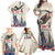 Personalised United States Independence Day Family Matching Off Shoulder Maxi Dress and Hawaiian Shirt Freedom 4th Of July Beige Version LT05 - Wonder Print Shop