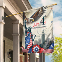 United States Independence Day Garden Flag Freedom 4th Of July Beige Version LT05 - Wonder Print Shop