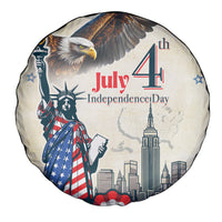 United States Independence Day Spare Tire Cover Freedom 4th Of July Beige Version LT05 - Wonder Print Shop