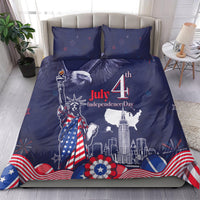 United States Independence Day Bedding Set Freedom 4th Of July Navy Version LT05 - Wonder Print Shop