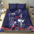 United States Independence Day Bedding Set Freedom 4th Of July Navy Version