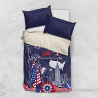 United States Independence Day Bedding Set Freedom 4th Of July Navy Version LT05 - Wonder Print Shop