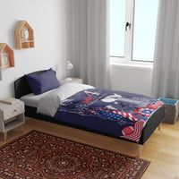 United States Independence Day Bedding Set Freedom 4th Of July Navy Version LT05 - Wonder Print Shop