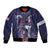 Personalised United States Independence Day Bomber Jacket Freedom 4th Of July Navy Version LT05 - Wonder Print Shop