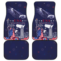 United States Independence Day Car Mats Freedom 4th Of July Navy Version LT05 - Wonder Print Shop