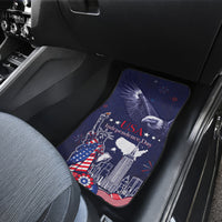 United States Independence Day Car Mats Freedom 4th Of July Navy Version LT05 - Wonder Print Shop