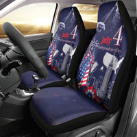 United States Independence Day Car Seat Cover Freedom 4th Of July Navy Version LT05 - Wonder Print Shop