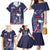 Personalised United States Independence Day Family Matching Mermaid Dress and Hawaiian Shirt Freedom 4th Of July Navy Version LT05 - Wonder Print Shop