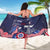 United States Independence Day Sarong Freedom 4th Of July Navy Version