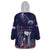 Personalised United States Independence Day Wearable Blanket Hoodie Freedom 4th Of July Navy Version LT05 - Wonder Print Shop