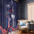 United States Independence Day Window Curtain Freedom 4th Of July Navy Version LT05 - Wonder Print Shop
