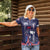 Personalised United States Independence Day Women Polo Shirt Freedom 4th Of July Navy Version LT05 - Wonder Print Shop