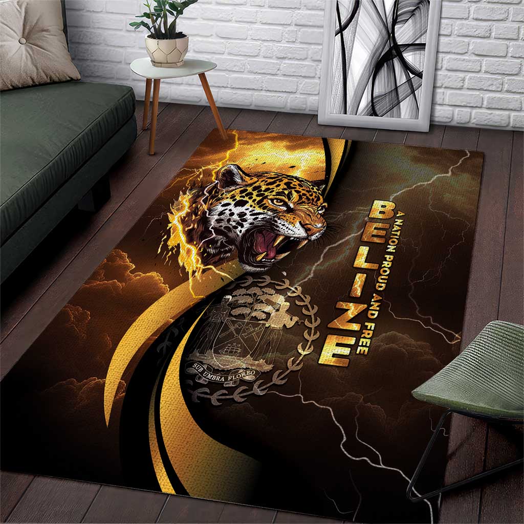 Belize Emancipation Day Area Rug A Nation Proud And Free - Wonder Print Shop