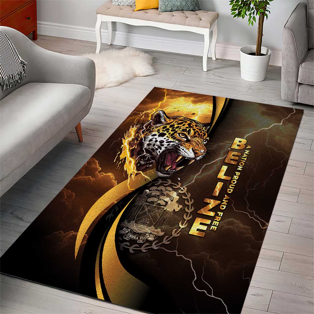 Belize Emancipation Day Area Rug A Nation Proud And Free - Wonder Print Shop