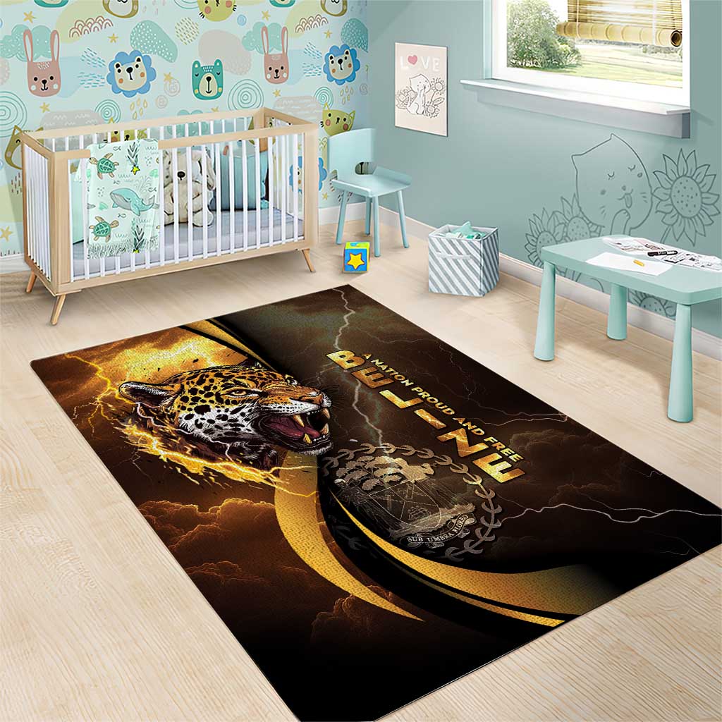 Belize Emancipation Day Area Rug A Nation Proud And Free - Wonder Print Shop