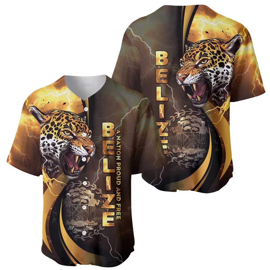 Belize Emancipation Day Baseball Jersey A Nation Proud And Free - Wonder Print Shop