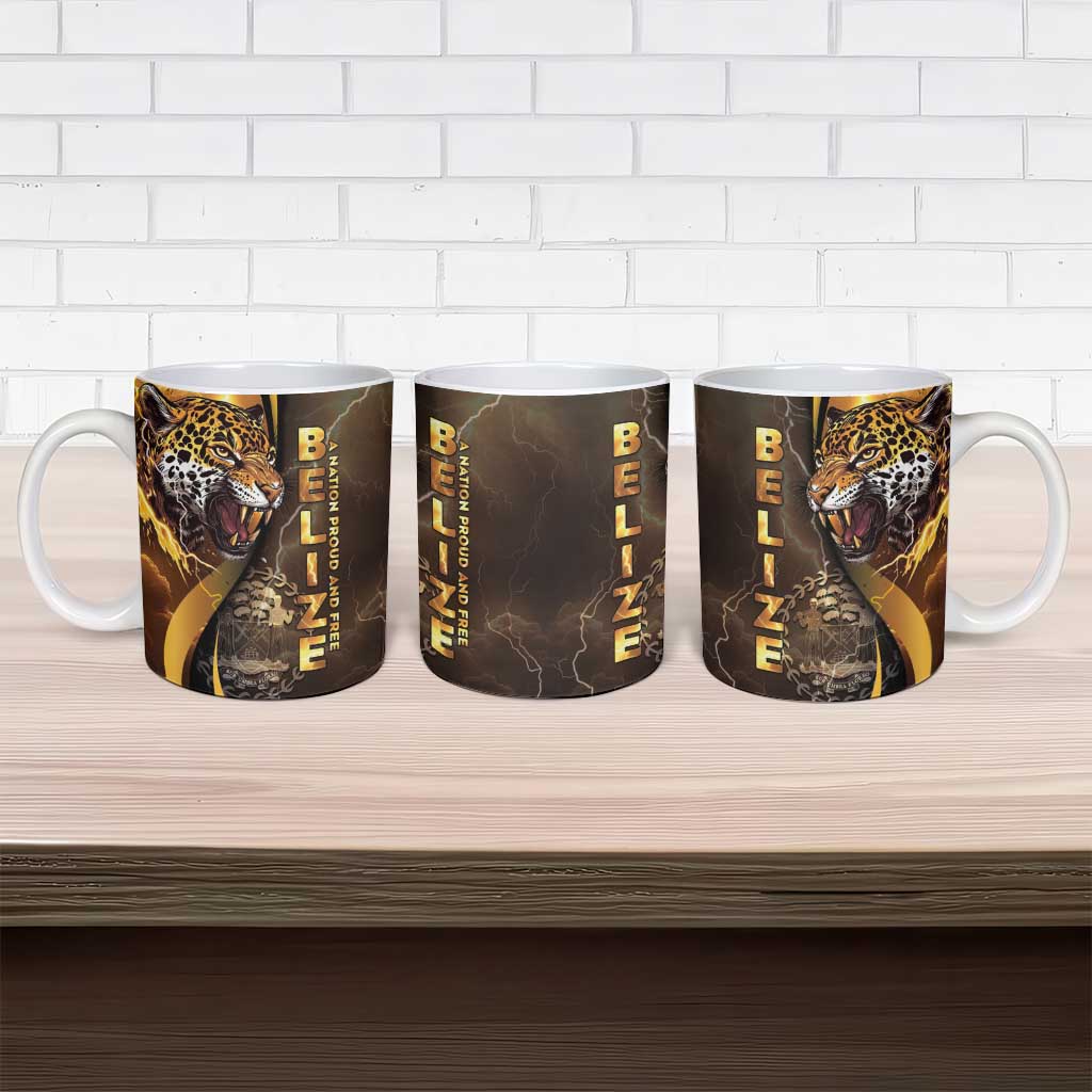 Belize Emancipation Day Ceramic Mug A Nation Proud And Free - Wonder Print Shop