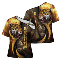 Belize Emancipation Day Cross Shoulder Shirt A Nation Proud And Free - Wonder Print Shop