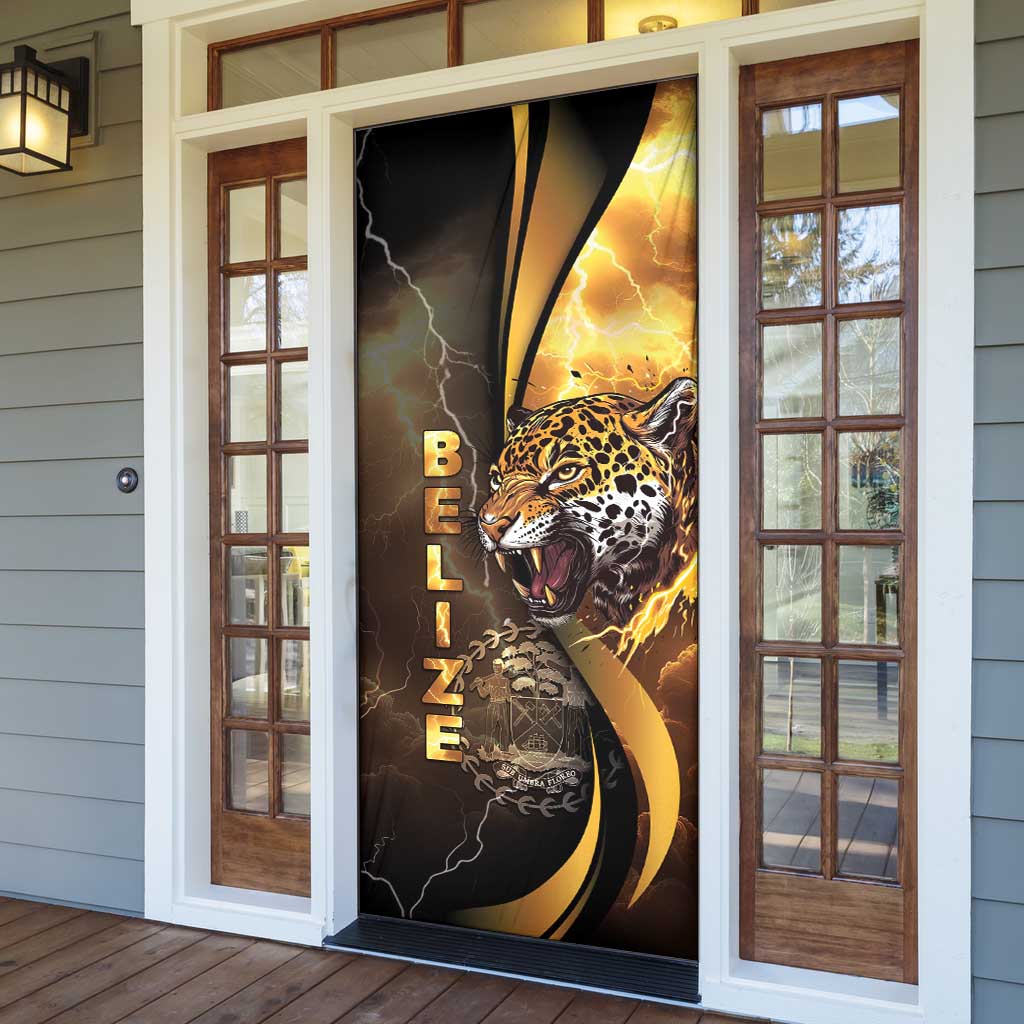 Belize Emancipation Day Door Cover A Nation Proud And Free - Wonder Print Shop