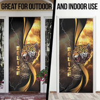 Belize Emancipation Day Door Cover A Nation Proud And Free - Wonder Print Shop
